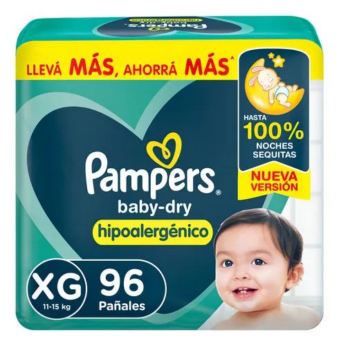 PAMPERS BABY-DRY – Pañalera Belyan